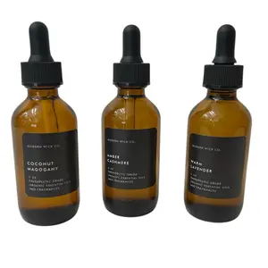 Modern Wick Co. Essential Oil Blends - Warm Lavender, Coconut Mahogany & Amber Cashmere - Therapeutic Aromatherapy