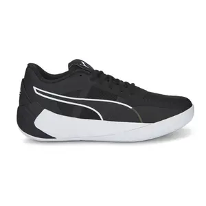 PUMA Mens Fusion Nitro Team Basketball Sneakers Shoes - Black
