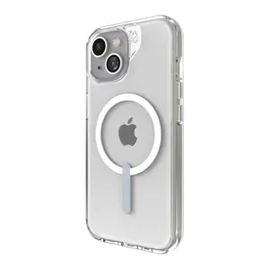 ZAGG Crystal Palace Snap iPhone 15 Clear Phone Case - Drop Protection (13ft/4m)  Durable Graphene  Anti-Yellowing  and Scratch-Resistant MagSafe Phone Case
