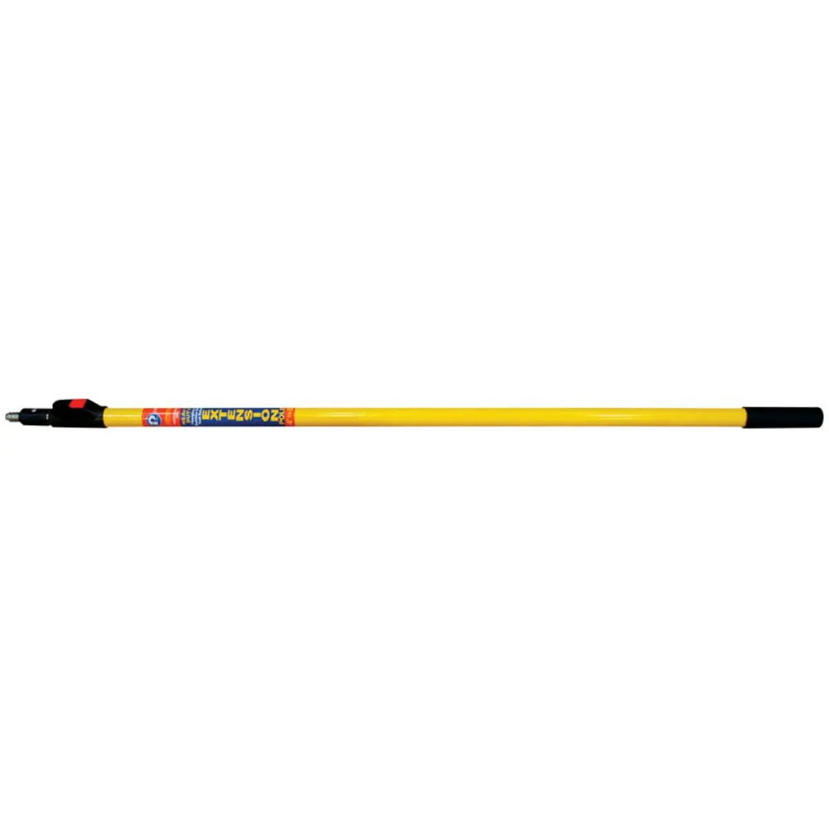 212 MAIN Standard High-Quality Fiberglass Telescoping Extension Pole - 4-8 ft Length, 1.5 in Diameter, Yellow & Black, 1.94 lbs, for Household Appliances