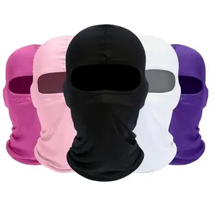 Yeomoo 5 Pcs Balaclava Face Mask, Cooling Neck Gaiter Shiesty for Summer Breathable Sun Shield for Outdoor Sport and Activities Ski Mask summerwins