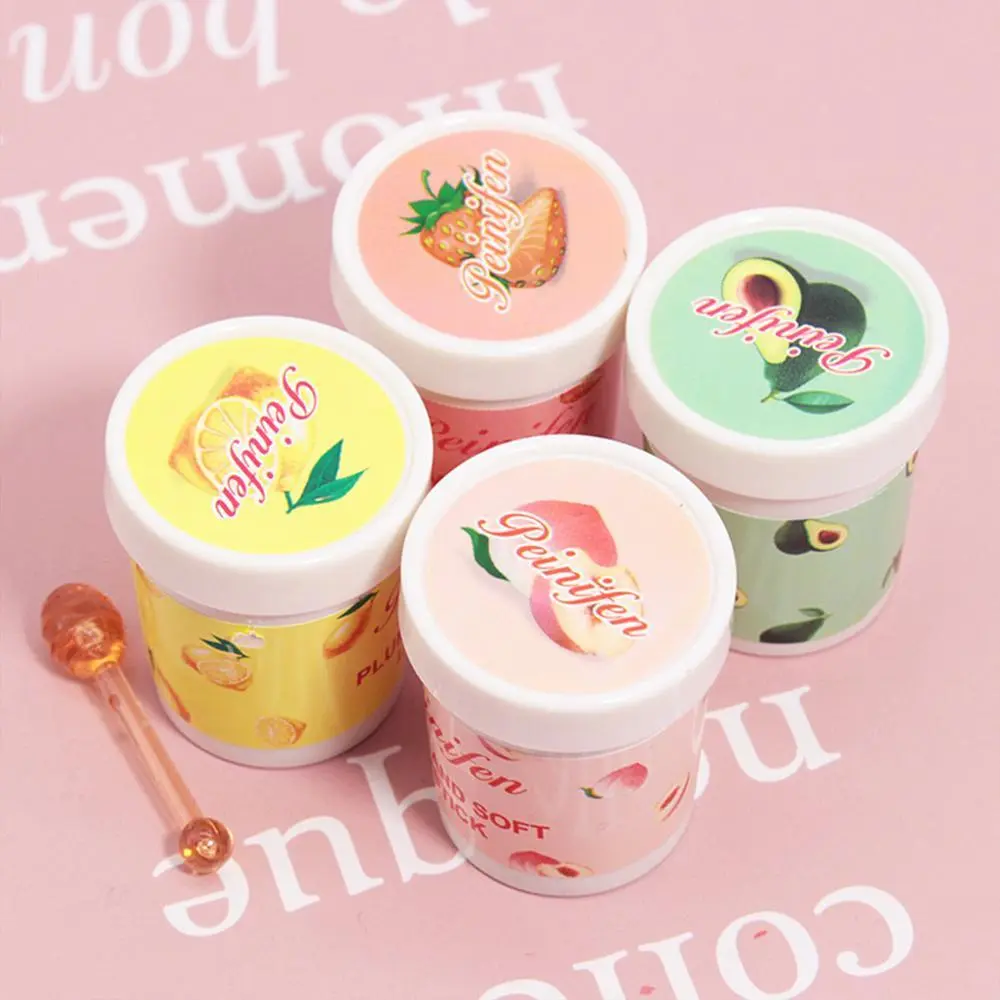 4pcs in 1, set of four strawberry cone lipsticks, ice cream cone lip balm, honey-flavored lipstick, moisturizing and hydrating, Hydrate, Moisturizing lip balms, Hydrating Lip Care