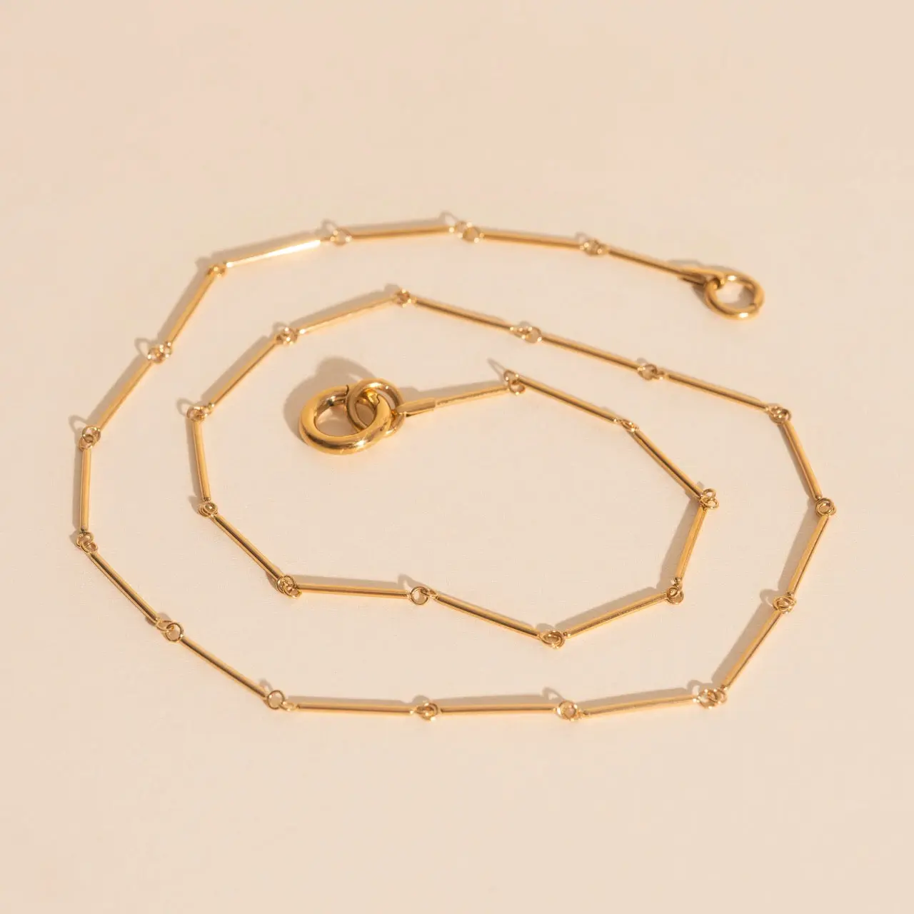 Bar Link Chain Necklace