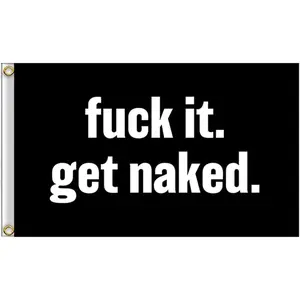Gift Colorful Bedroom 40*30 Inch TapestryFck It Get Naked Funny Tapestry Banner Man Cave Wall Flag Meme Tapestry for College Dorm Room, Frat, Outdoor, Parties, Gift, Tailgates