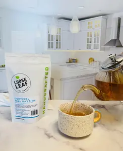 Cortisol Tea - Daytime Herbal Blend, Caffeine-Free Stress Relief