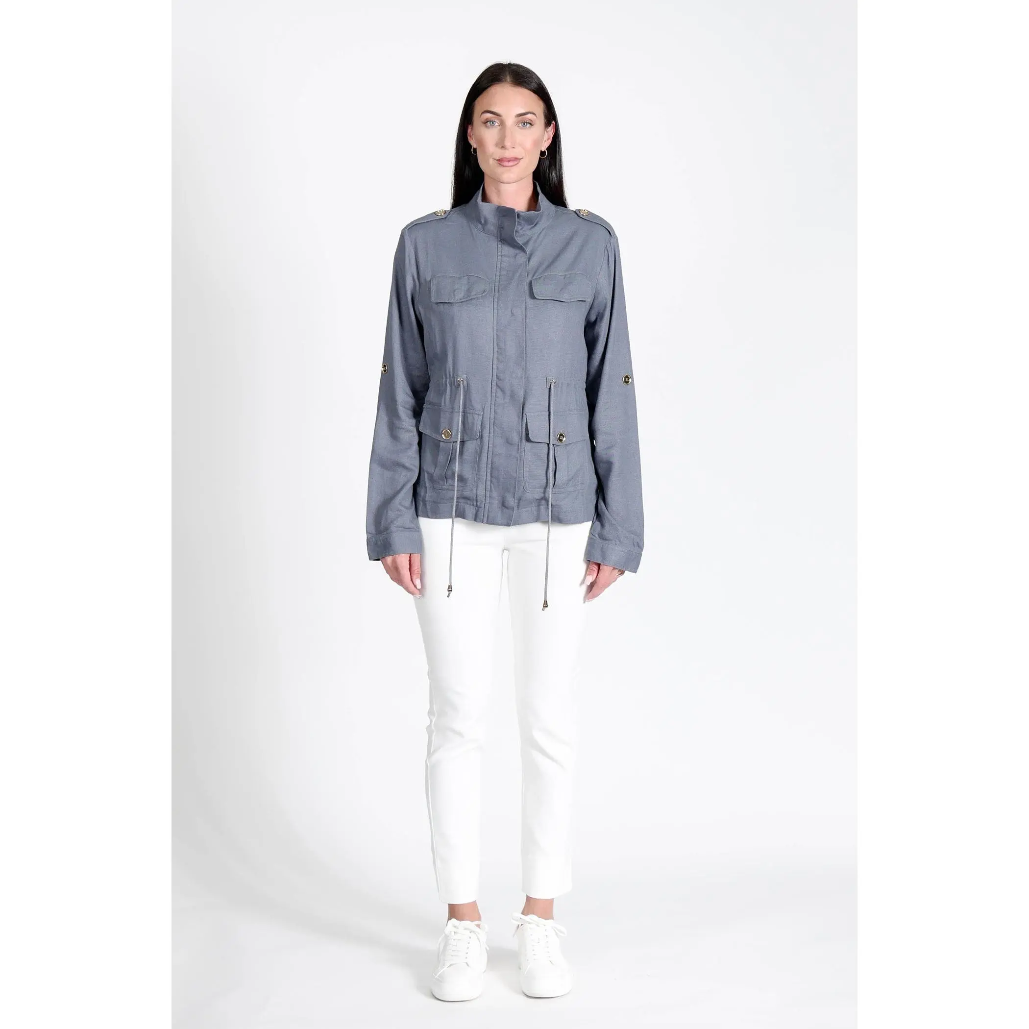 Military Jacket Petrol