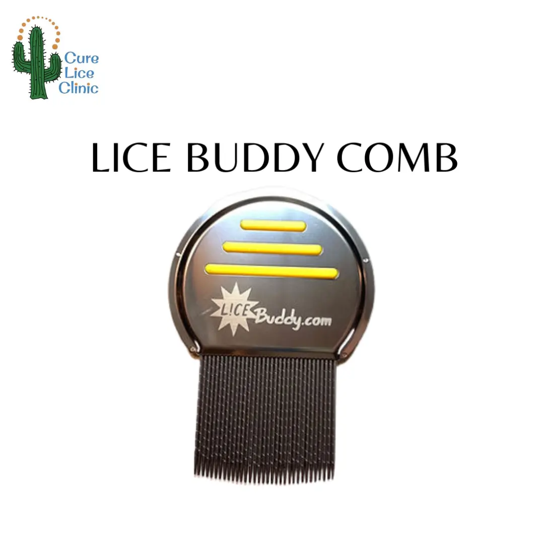 Cure Lice Clinic Lice Buddy Comb - Maintains Hygiene for Everyday Use - Essential Personal Care Tool