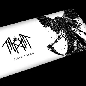 Fallen from Grace by Sleep Token  Desk Mat, Long Desk Mats, Aesthetic Gaming Mousepad, Christmas Birthday Gift Idea, Anime Game Mats, Gaming Mousepad (NO LED)