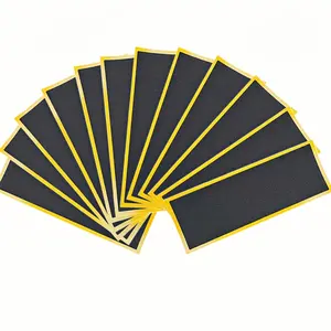 12pcs Black Foam Grip Tape, 38mm x 110mm - Self-Adhesive, Non-Slip, Anti-Skid Foam Pads for Skateboards, Bicycles, and More, Skateboard Grip |   AntiSkid Foam |   SelfAdhesive Tape