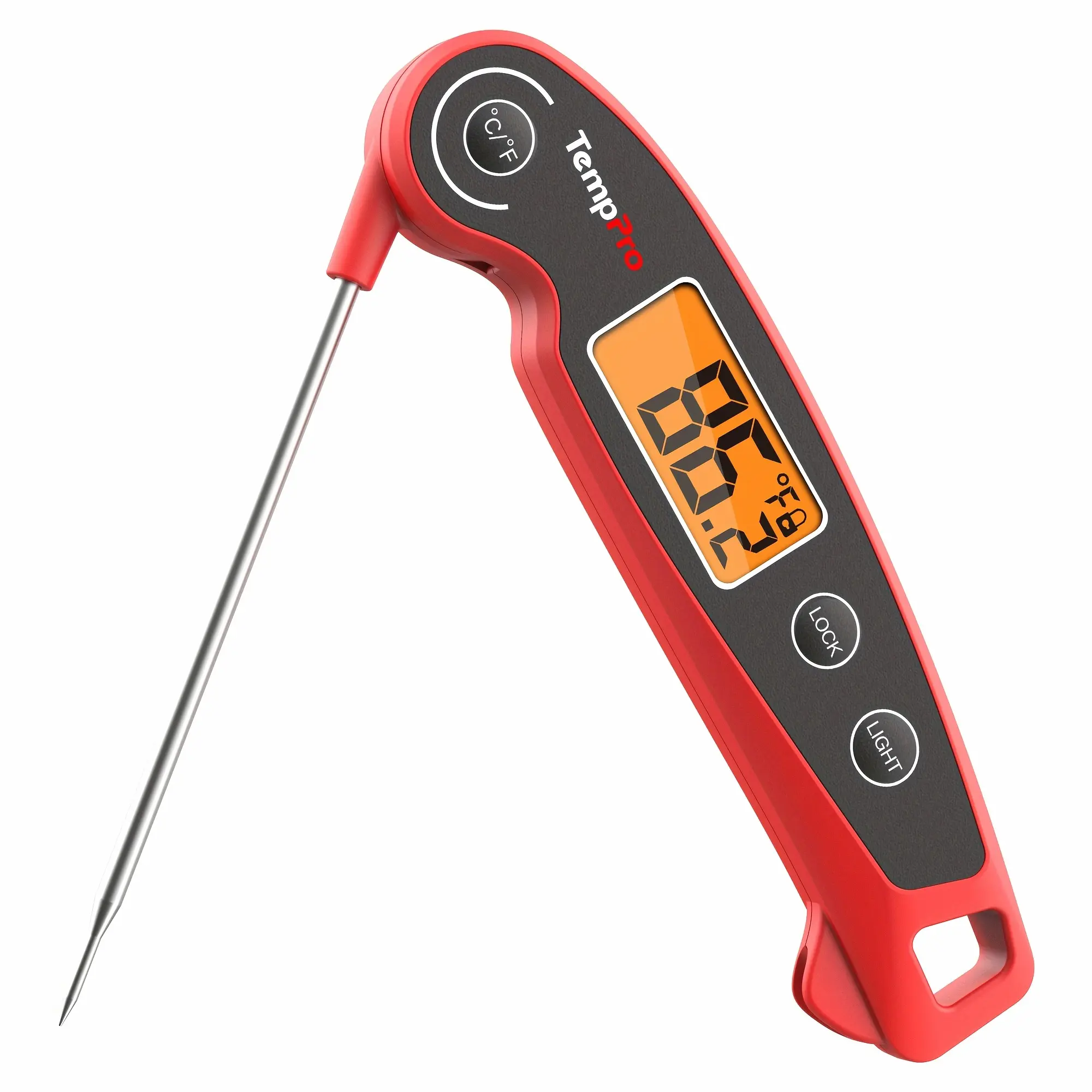 F05 Digital Meat Thermometer for Cooking with Motion Sensing, Food Thermometer for Kitchen BBQ Oil Grill Smoker Candy Thermometer