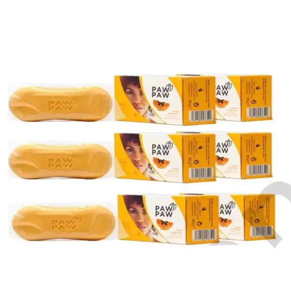 Paw Paw Brightening Soap – Exfoliating Papaya Beauty Bar | Face & Body | Pack Options