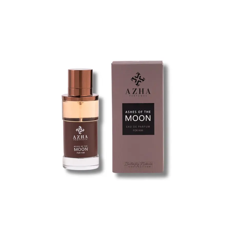 AZHA PERFUMES Ashes Of The Moon Eau De Parfum, Luxurious Masculine Fragrance for Men with Aromatic, Musky & Spicy Notes, Long-Lasting Scent, 3.3fl.oz, Edp Perfume, Fragrances, Adults, 3.3 Fl Oz, Herbal Whiskey, Musky Sweet, Premium Long Lasting, Single, B
