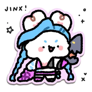 Jinx Bimbo Sticker