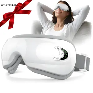 Multifunctional Electric Eye Massager with Heat, Portable Bluetooth-compatible Music Heated Eyemask, Portable Spa, 5 Modes & Foldable Design Gift for Mom Dad