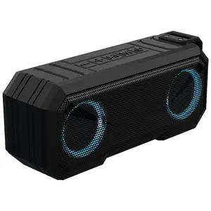 Portable Bluetooth Speaker - RGB Light with TWS Stereo Bass, Multi-Mode Playback AUX/TF/USB Support for Outdoor Travel Party, RGB Multifunction Speaker