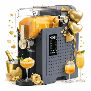 SYINTAO Slushie Machine Valentine’s Gift — Make slush, margaritas, cocktails, frappés & milkshakes with no ice needed. Auto-cleaning & multi-function options included. Ideal for couples’ date night, parties & family gatherings.