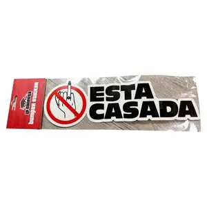 Esta casada bumper sticker