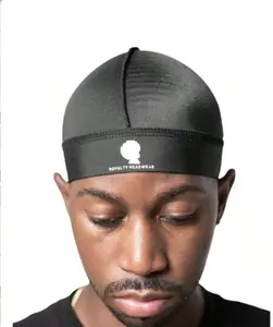 Royalty Headwear Silky Wave Cap for 360, 540 & 720 Waves, Soft Breathable Durag Skull Cap Beanie for Men/Women