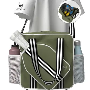 Pickleball Bag with Detachable Cooler & Fence Hooks – Durable, Functional Design