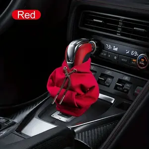 Car Gear Shift Cover, Soft Comfortable Car Gear Shift Protector, Wear Resistant Car Interior Accessories for Men & Women, Vehicle Shift Knob