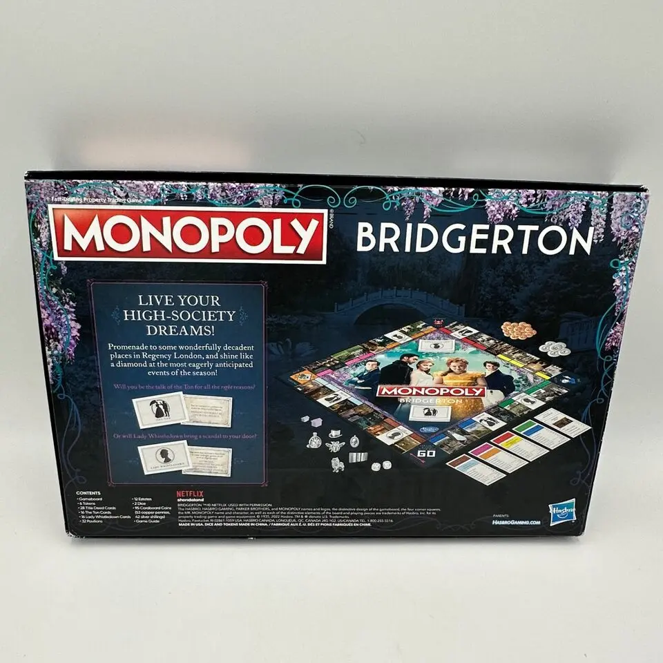 Monopoly Bridgerton Edition Board Game