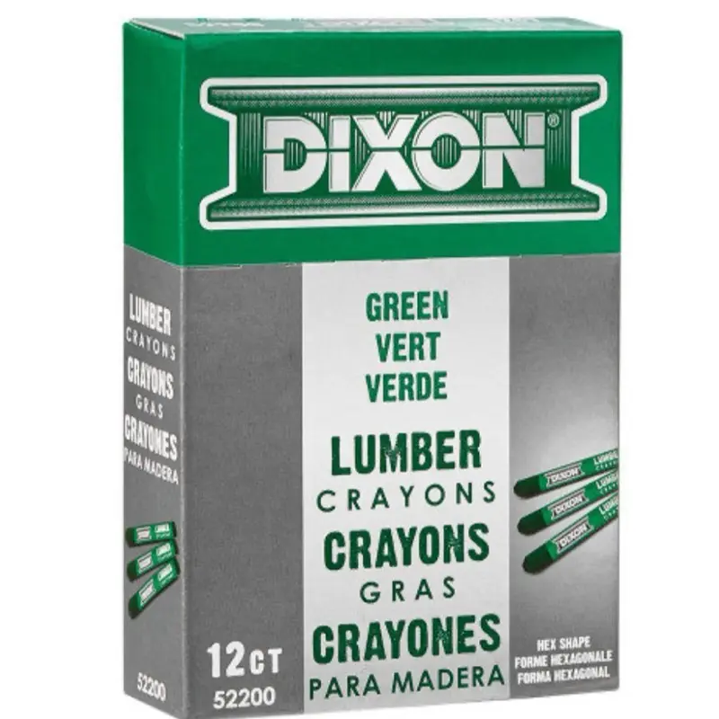 Green Dixon Industrial Lumber Crayons Green Dixon Industrial Lumber Crayons