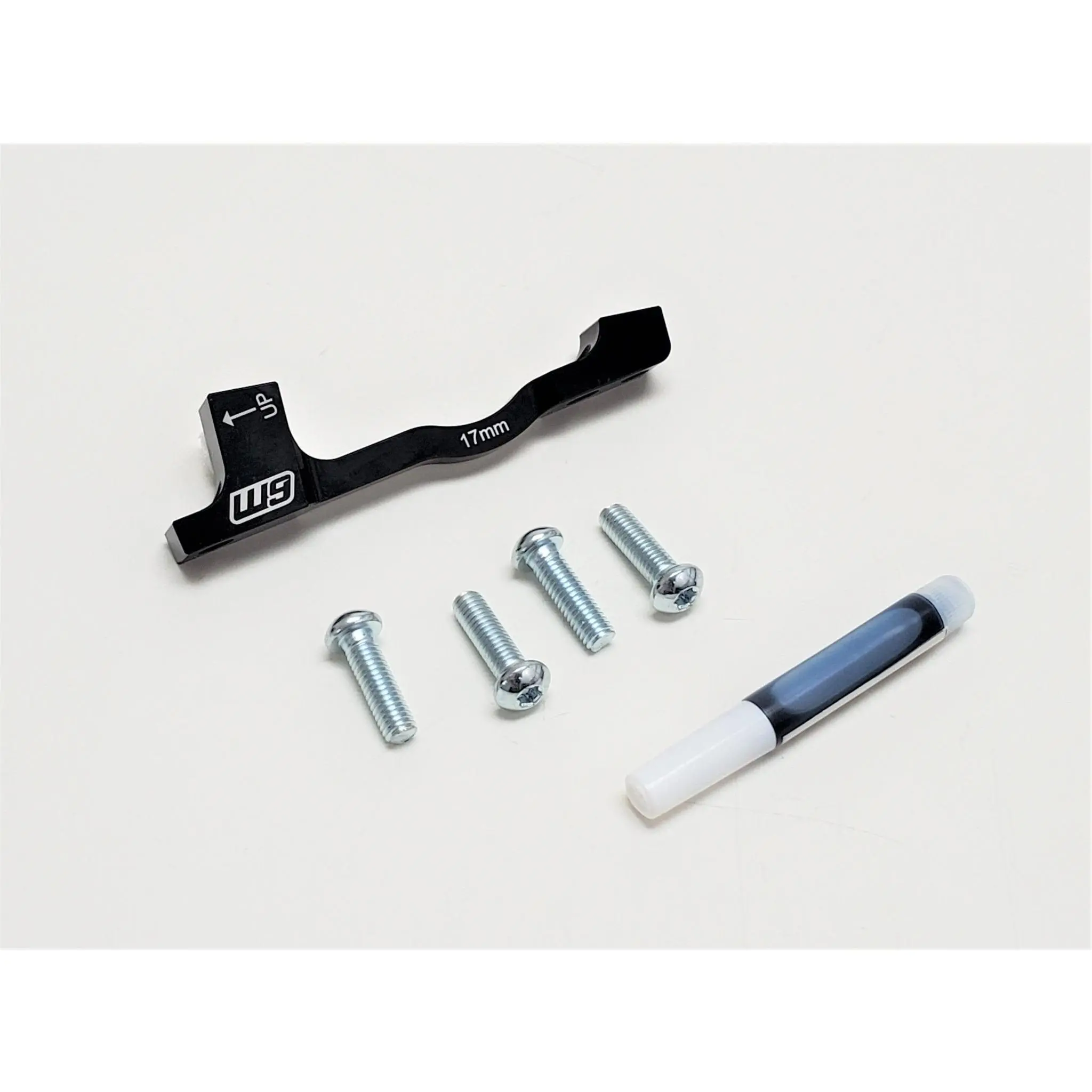 Warp 9 220mm Brake Caliper Adapter Spacer kit