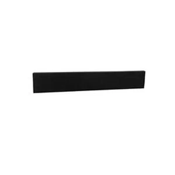 Bellaterra Home SIDESPLASH-CTBL-21 21x4x0.67 in. Rectangular Concrete Backsplash for Kitchen Cabinets, Black, Indoor Bathroom Wall Mount, Waterproof, Easy-to-Maintain, Durable, Lightweight, Smooth Finish, Easy Install