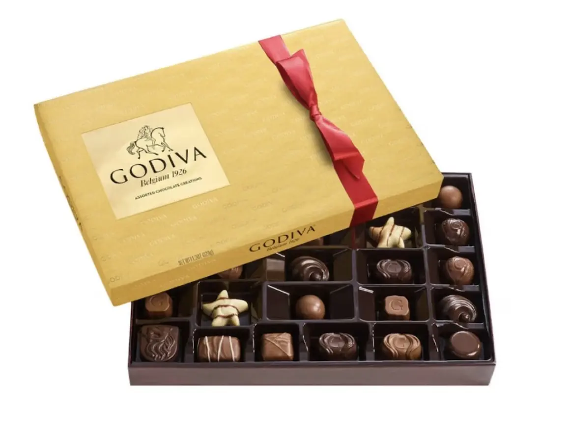 Godiva Premium Assorted Chocolates, 27-count. Best gift