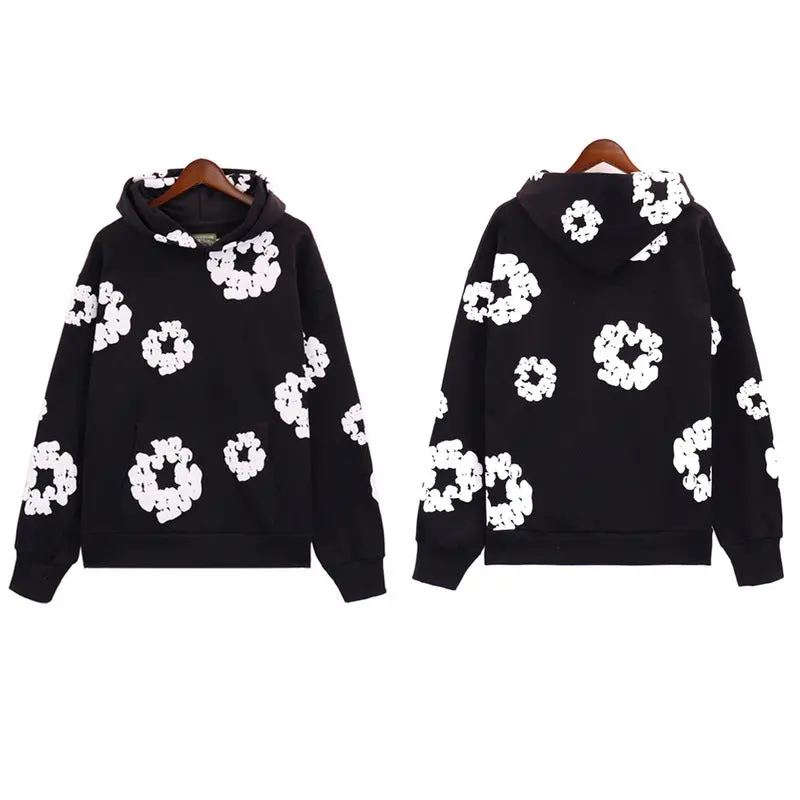 Men's Cotton Puff Print Hoodie