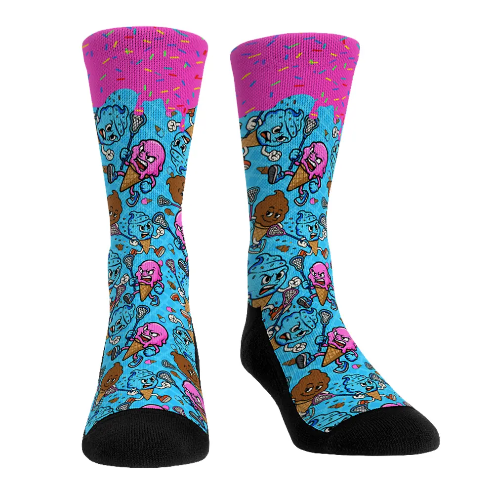 Angry Cones Lacrosse Socks