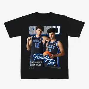 Cameron Cayden Boozer Basketball Shirt – Family Ties SLAM Graphic Tee Fan Apparel, Men's Tops.