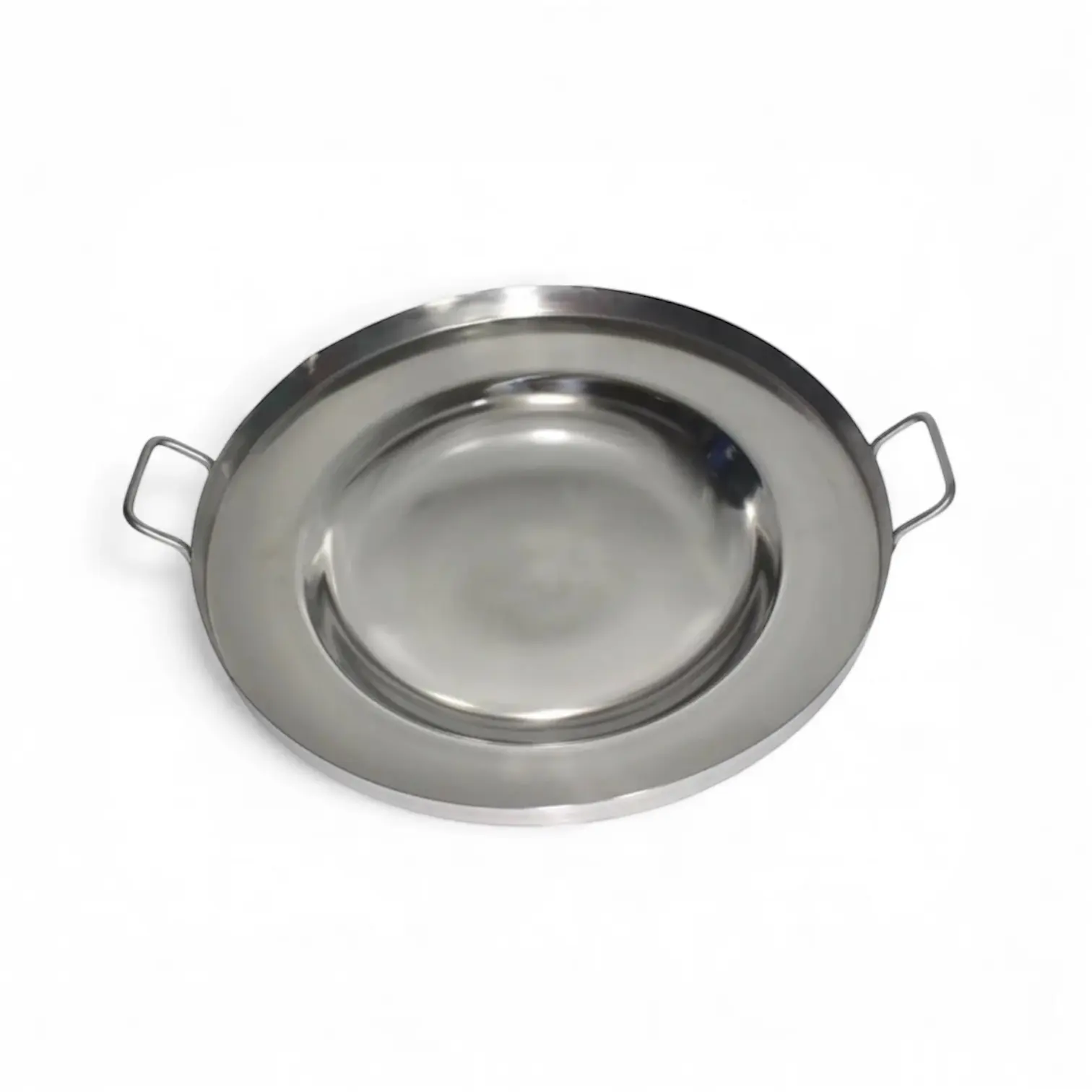 21" Comal Para Freir Bola Abajo Stainless Steel