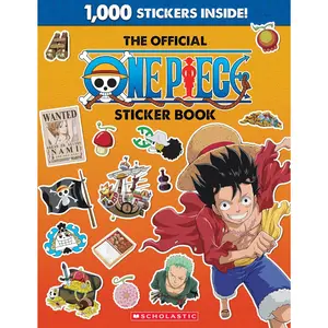 One Piece Official Sticker Book | Anime Stickers, Pirate Crew Collection, Manga Merchandise & Creative Fan Activity Book - Novelty Book
