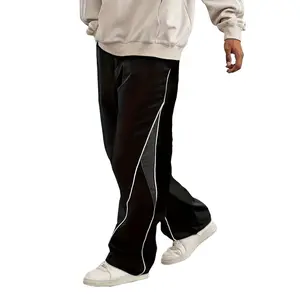 Oversized Side Stripe Track Pants | Vintage Streetwear Vibe for Edgy Daily Looks Menswear Man