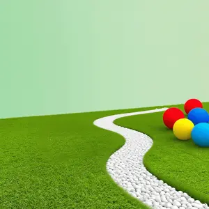 2 rolls of ultra long 200 cm/78.74 inch luxury Decorative artificial turf - realistic and soft outdoor grass carpet, high-density synthetic turf suitable for gardens, weddings, terraces, pet training, amusement parks, Garden Decorations