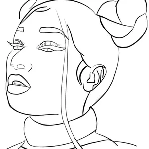 Female Rapper Meagan Thee Stallion Paint Kit