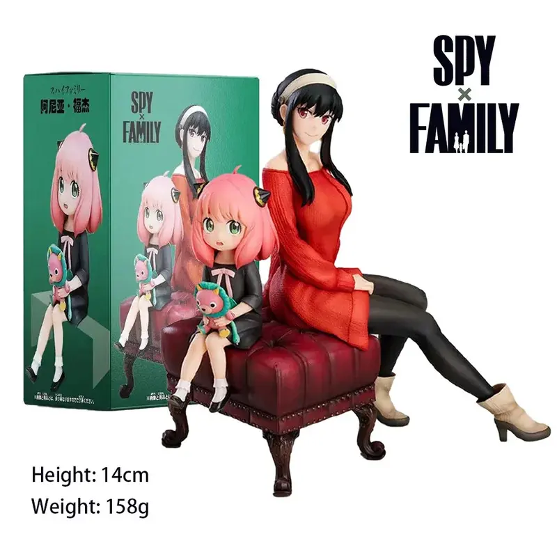 15CM Anime Figure SPY*FAMILY Anya Alstreim Yor Forger Action Figure PVC Table Decoration Figure Model Toy Gift For Children