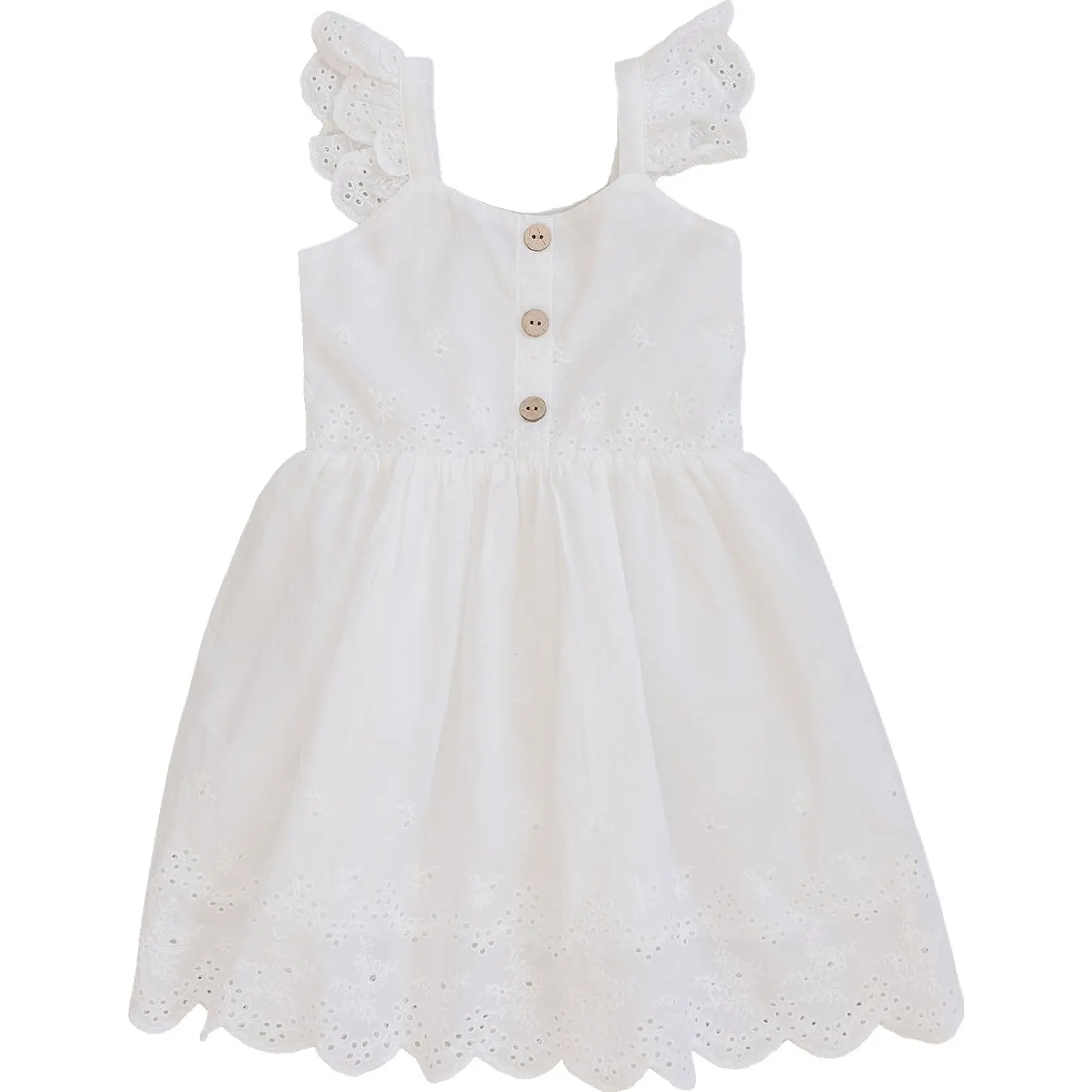 White Eyelet Dress White Eyelet Dress