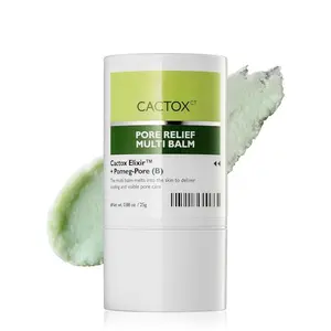 Pore Relief Multi-Balm with Cactus Cooling for Visible Results Reduces Puffiness Tightens Pores Repairs Skin Moisturizers