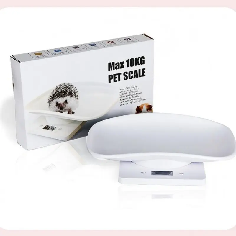 Home Use Small Pet Weight Scale, 15kg Digital Weight Scale, Smart Weight Tracker for Cats and Puppies, Ideal for Beginners