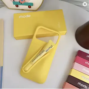 Must-Have Lip Gloss Phone Case for iPhone 11 12 13 14 15 16 17 – Lightweight Silicone Design