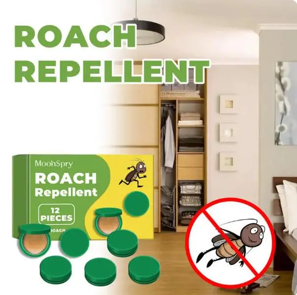Powerful Cockroach Killer Gel Bait & Rodent Repellent Pouches Home Pest Control Kit - Roach Solution for Domestic Indoor Use (Dormitory, Kitchen) & Outdoor Extermination Home Supplies