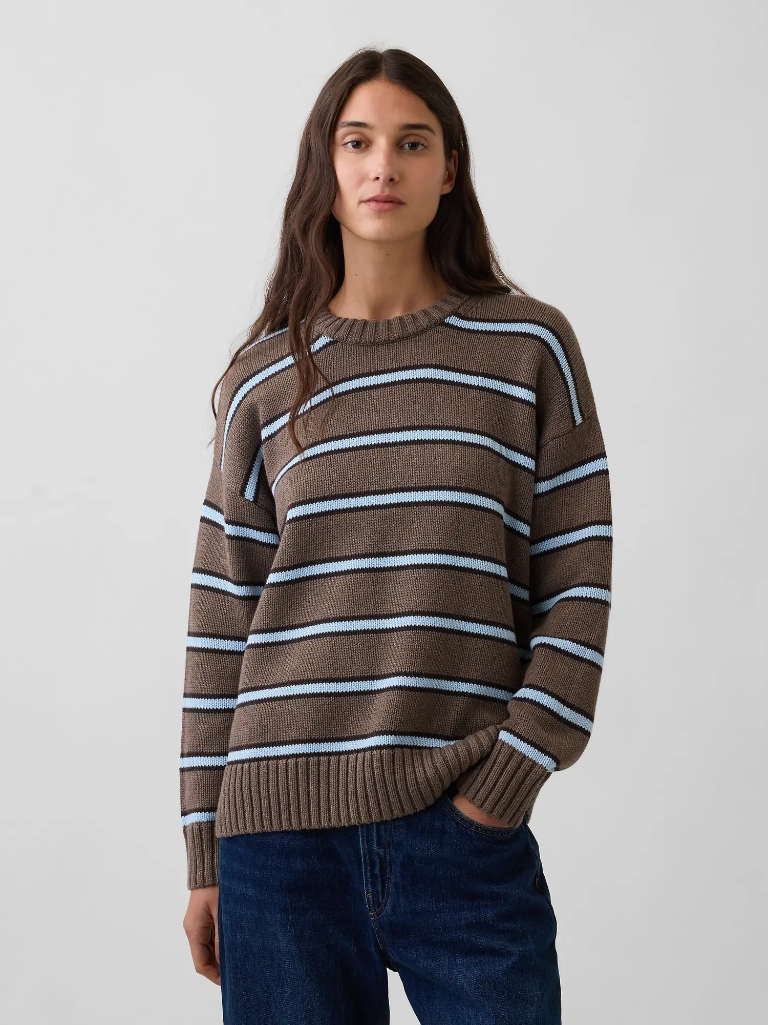 Gap Women's 100% Cotton Oversized Sweater Gap Women's 100% Cotton Oversized Sweater