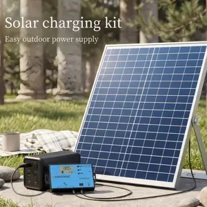 20W portable solar panel, easy to carry, suitable for outdoor, camping, RV, rooftop, farm, emergency power supply