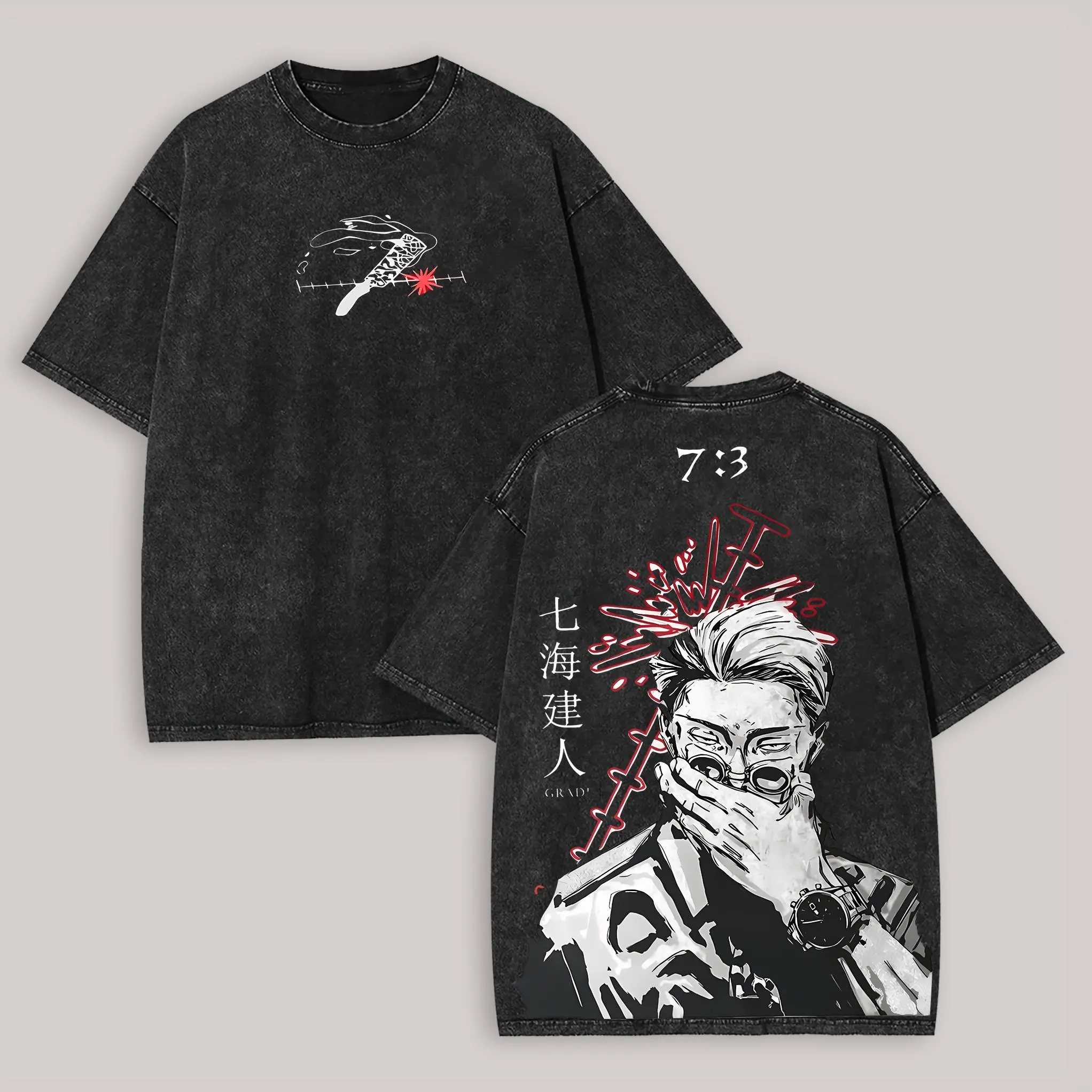 Men's Cotton Funny Graphic T-Shirt - Vintage Distressed Round Neck Short-Sleeve Tee, Everyday Fit Alternative Streetwear Top for Casual Pop Culture Fans, Alternative Streetwear Men's Short-Sleeve T-Shirts, Shortsleeve, Alternative Style