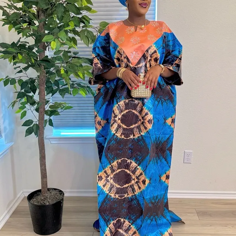 Adire/Kampala Bubu Dress