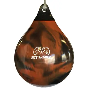 Rival Boxing Aqua Body Work Punching Bag - 18 In. - Black/Orange
