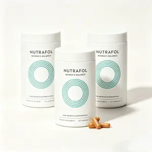 Nutrafol Women's Balance Ages 45 and Up Hair Growth Supplements, Clinically Tested for Thicker Hair and Fuller Scalp Coverage, Dermatologist Recommended - 1 Month Supply