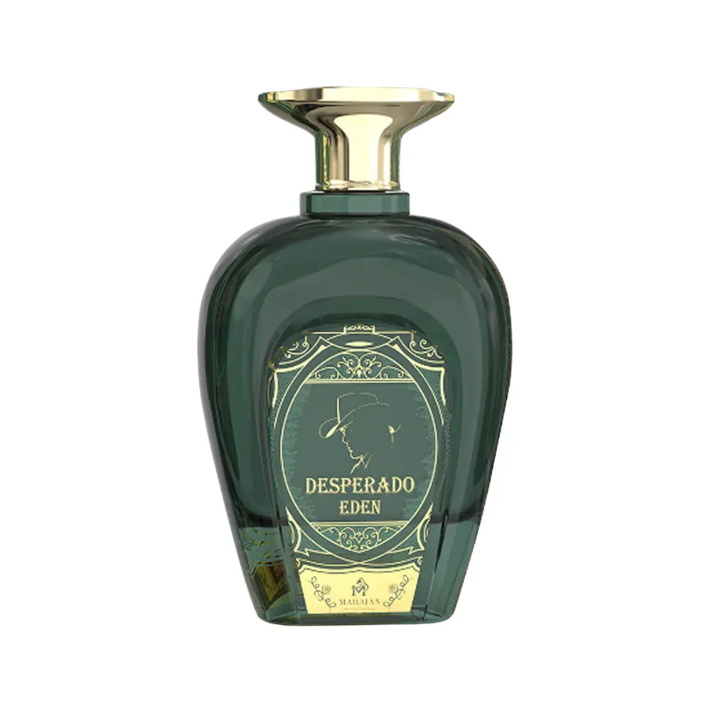 Mahajan Desperado Eden Eau de Parfum for Men 3.4 oz | Tropical Woody Green Fragrance with Mint, Coconut & Sandalwood | Long-Lasting Signature Scent Tonka Bean with Edp Strength